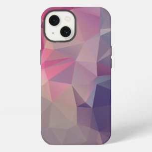 Pink Purple Pyramid Abstract Art Design iPhone 13 Case