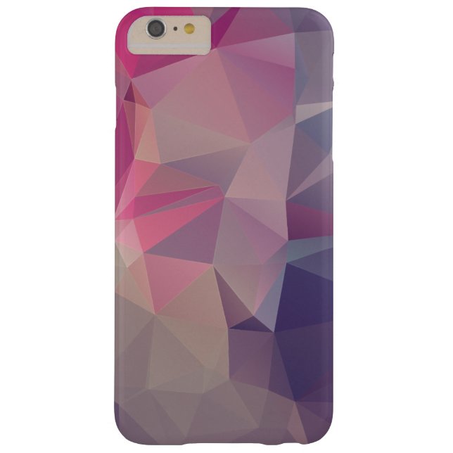 Pink Purple Pyramid Abstract Pattern Art Case-Mate iPhone Case (Back)