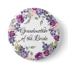 Pink & Purple Rose Floral Grandmother of the Bride