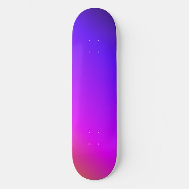 Pink Purple Skateboard (Front)