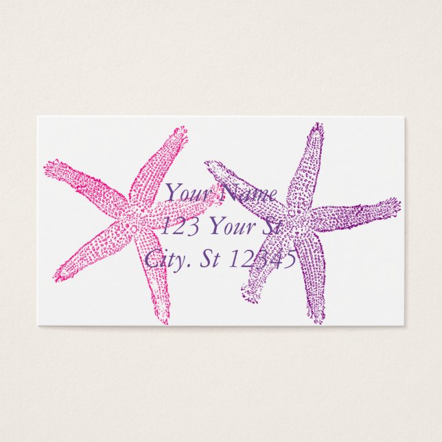 Pink Purple Starfish Thunder_Cove (Front)