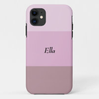 Pink Purple Striped Ombre Custom