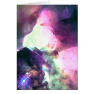 Pink Purple Teal Nebula