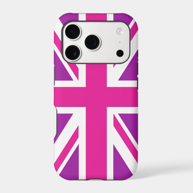 Pink & Purple Union Jack/Flag (Back)
