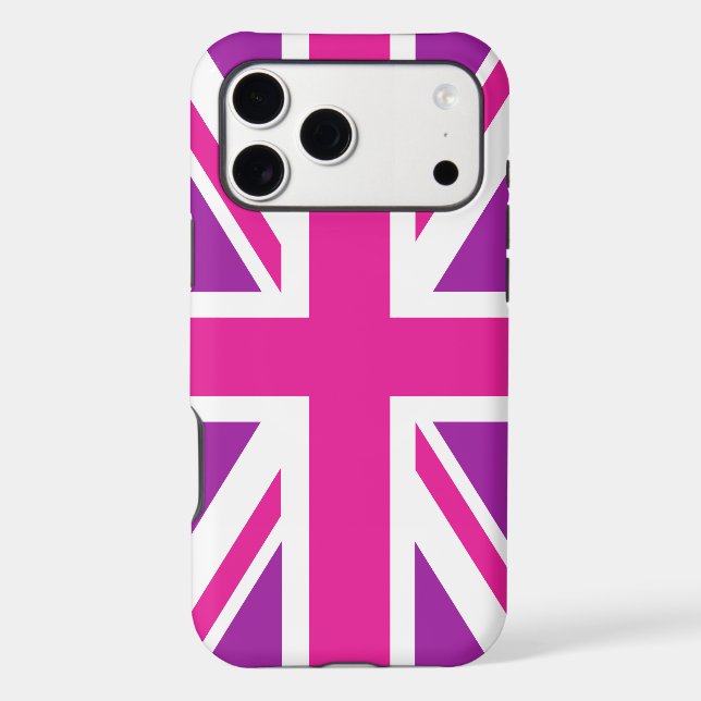 Pink & Purple Union Jack/Flag (Back)