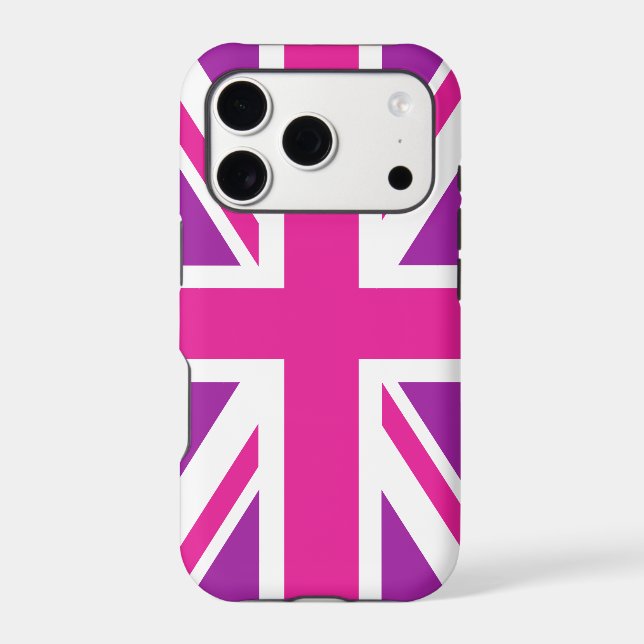 Pink & Purple Union Jack/Flag (Back)