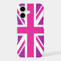 Pink & Purple Union Jack/Flag
