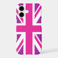 Pink & Purple Union Jack/Flag