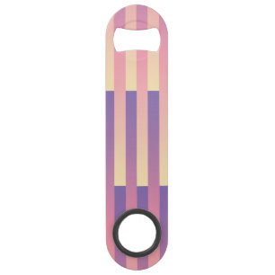 Pink Purple Yellow Striped Pattern