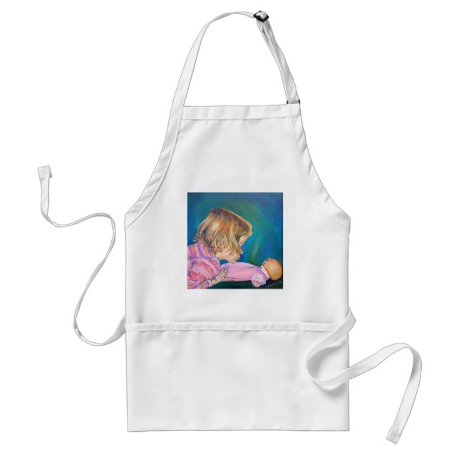 Pink Pyjamas Apron (Front)