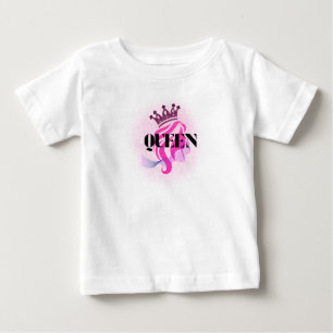 Pink Queen Crown Design – Confident Feminine Power Baby T-Shirt