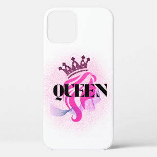 Pink Queen Crown Design – Confident Feminine Power iPhone 12 Pro Case