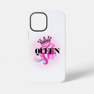 Pink Queen Crown Design – Confident Feminine Power iPhone 12 Mini Case
