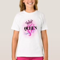 Pink Queen Crown Design – Confident Feminine Power