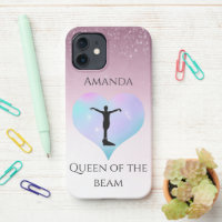 Pink Queen Of The Beam Gymnastics Personalised