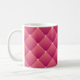 Pink Quilted Coffee Mug