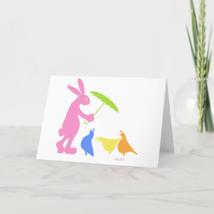 Pink Rabbit Card