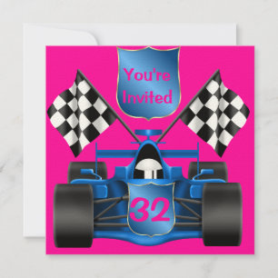 PINK Racing Invitation