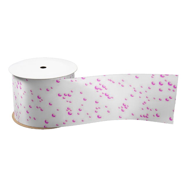 Pink Rain Ribbon  Satin Ribbon (Spool)