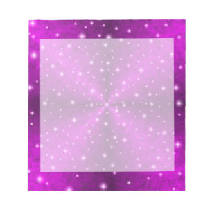 Pink Rainbow in Elephant Skin Leather optics Notepad
