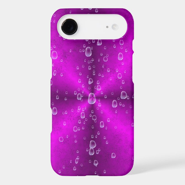 Pink Rainbow with Raindrops (Back)