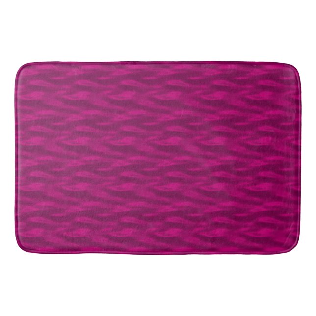 Pink Raspberry Water Bath Mat (Front)