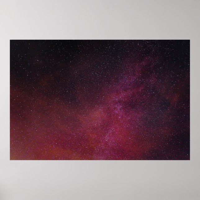 Pink, red, and black digital wallpaper poster (Front)