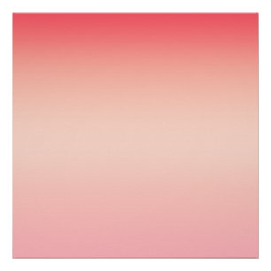 Pink red and yellow colour gradient background poster