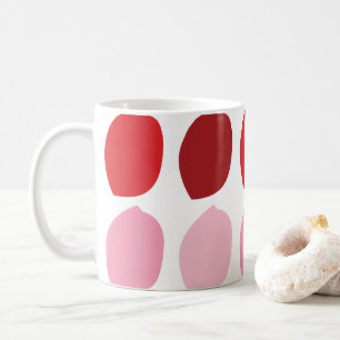 Pink Red Flower Petals Coffee Mug