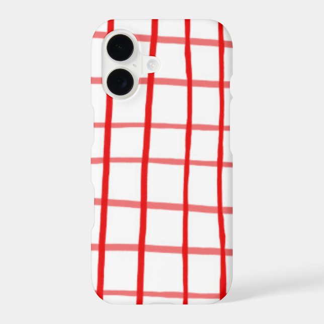 Pink Red Gingham (Back)