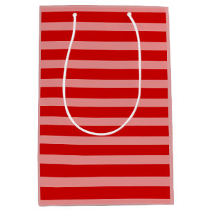 Pink Red Medium Gift Bag