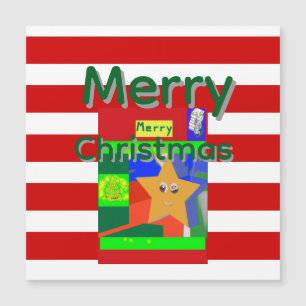 Pink Red Merry Christmas 