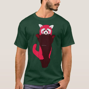 Pink red panda T-Shirt