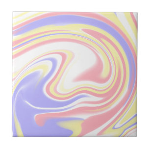 Pink red purple stripes modern custom pattern t th ceramic tile