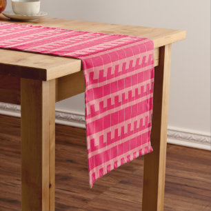 Pink-red Table Runner