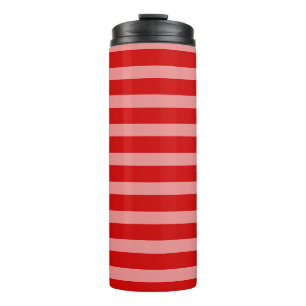 Pink Red Thermal Tumbler