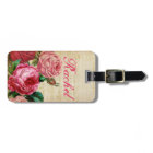 Pink & Red Vintage Roses Floral & Sheet Music