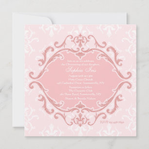 Pink Refinement Invitation