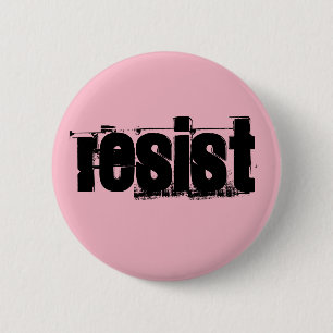 Pink Resist Badge