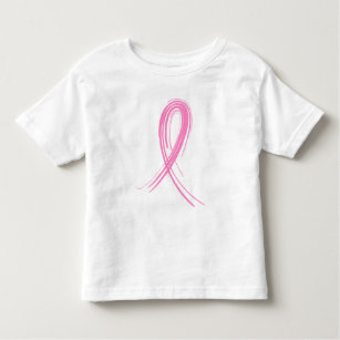 Pink Ribbon 2 Breast Cancer Toddler T-Shirt
