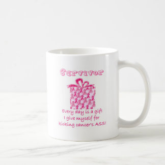 pink ribbon 3 coffee mug