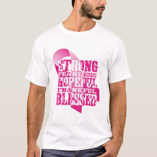 Pink Ribbon - Affirmations T-Shirt