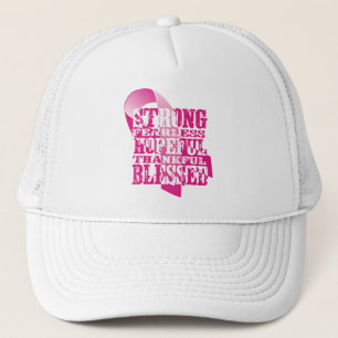 Pink Ribbon - Affirmations Trucker Hat