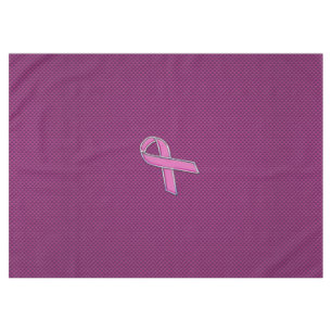 Pink Ribbon Awareness Carbon Fibre Tablecloth