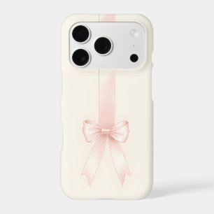 Pink Ribbon Bookmark iPhone Case Coquette