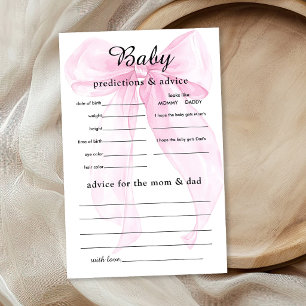 Pink Ribbon Bow Predictions and Advice Flyer