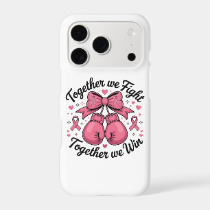 Pink Ribbon Boxing Gloves Breast Cancer Awareness