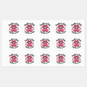 Pink Ribbon Boxing Gloves Breast Cancer Awareness