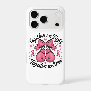 Pink Ribbon Boxing Gloves Breast Cancer Awareness