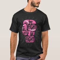 Pink Ribbon Boxing Gloves Supporter Breast Cancer